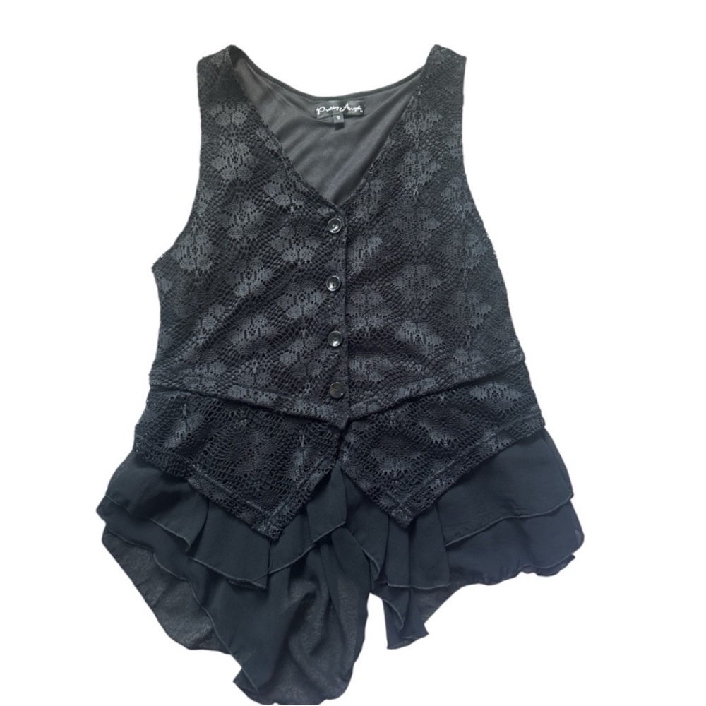 Pretty angel black shirt